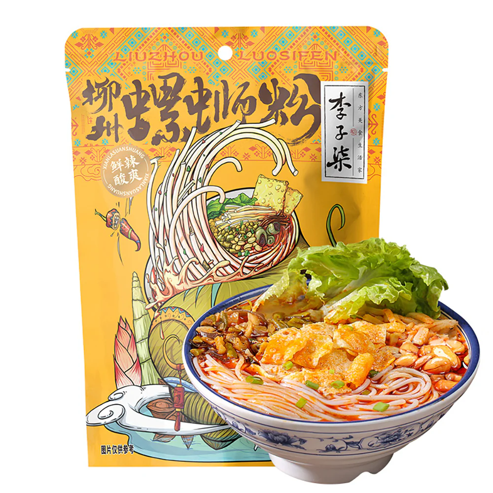 Li Ziqi Liuzhou River Snail Rice Noodles - 216g