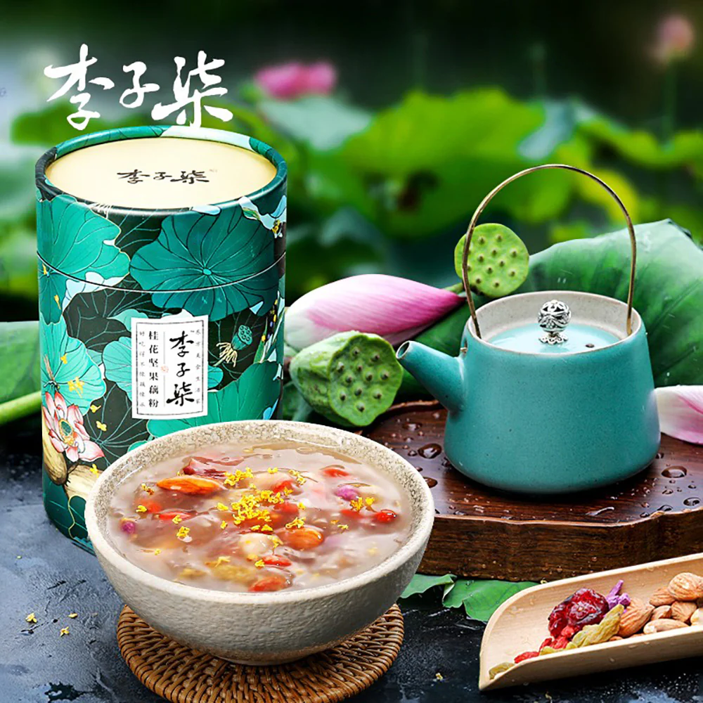 Li Ziqi Osmanthus Nut Lotus Root Starch - 350g - Image 3