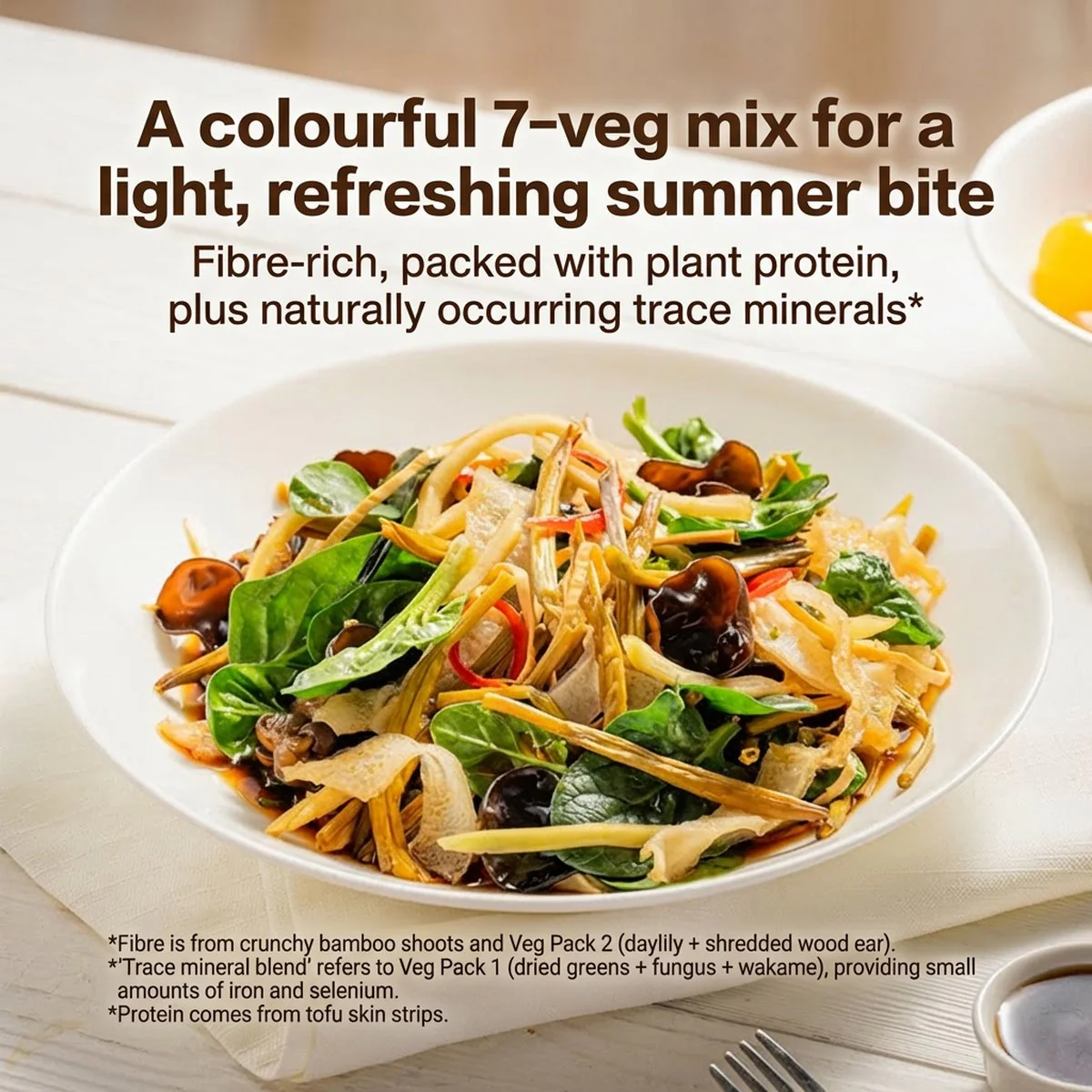 Liang Gongfang Mixed Vegetable Salad 640g – Limited Import - Chinese-Style Ready-to-Eat Salad - Image 3
