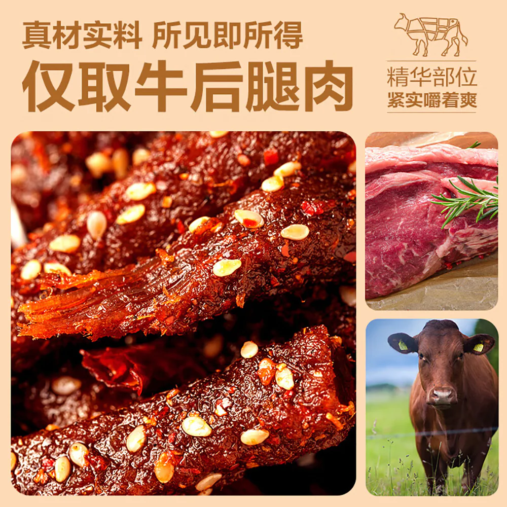 Bestore Spicy Beef Jerky - 108g - Image 4