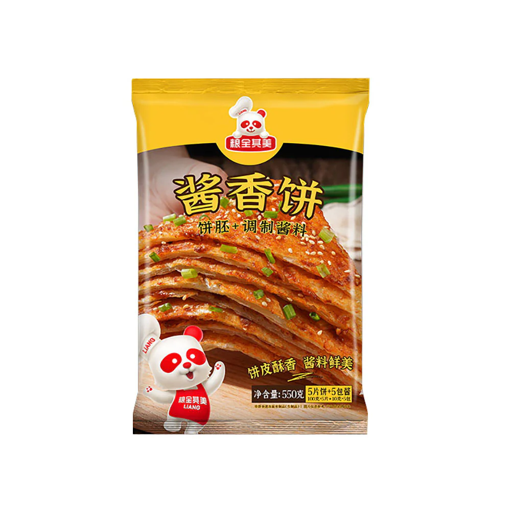 Liangquanqimei Frozen Savory Sauce Pancakes - 550g