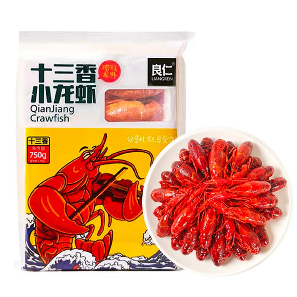 Liangren Frozen QianJiang Spicy Crawfish - 750g