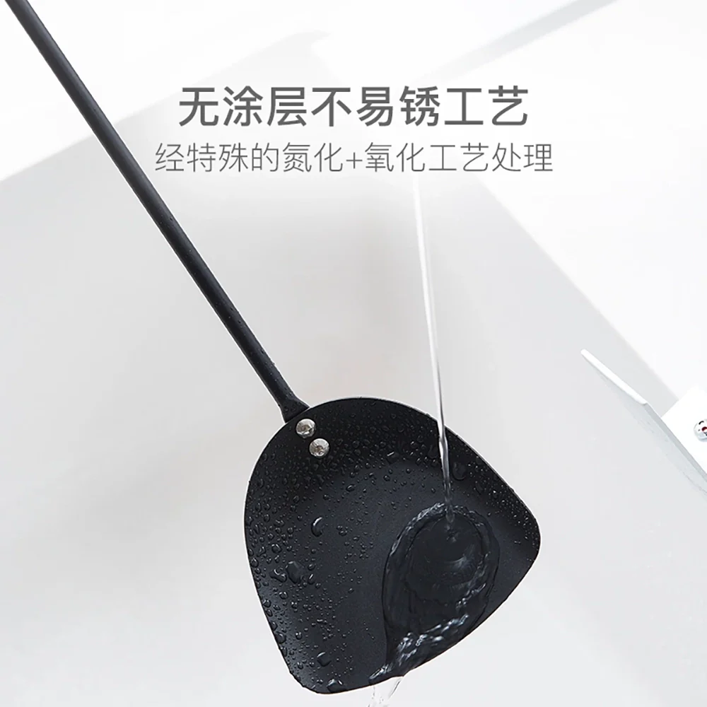 Lifease Chinese Style Ebony Wood Spatula - Image 2