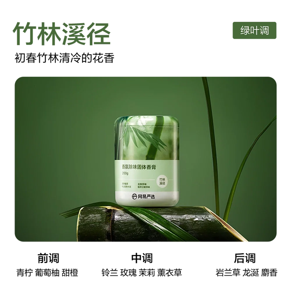 Lifease Deodorizing and Formaldehyde Removal Car Air Freshener - Bamboo Forest, 200g - Image 3
