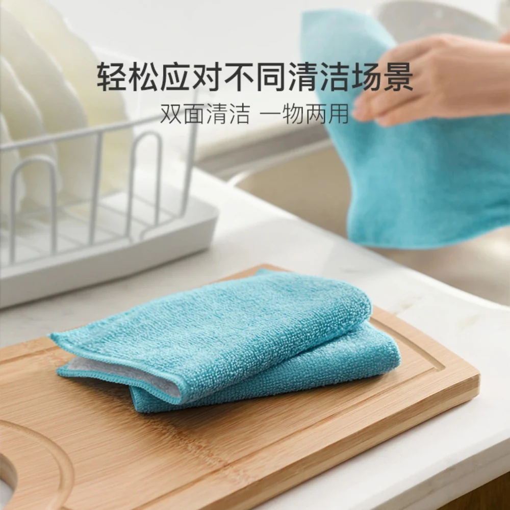 Lifease Dual-Effect Fiber Cleaning Cloth - Upgraded Large Size, Pack of 6 - Image 2
