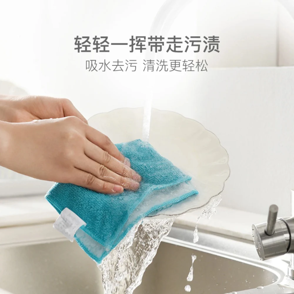 Lifease Dual-Effect Fiber Cleaning Cloth - Upgraded Large Size, Pack of 6 - Image 3
