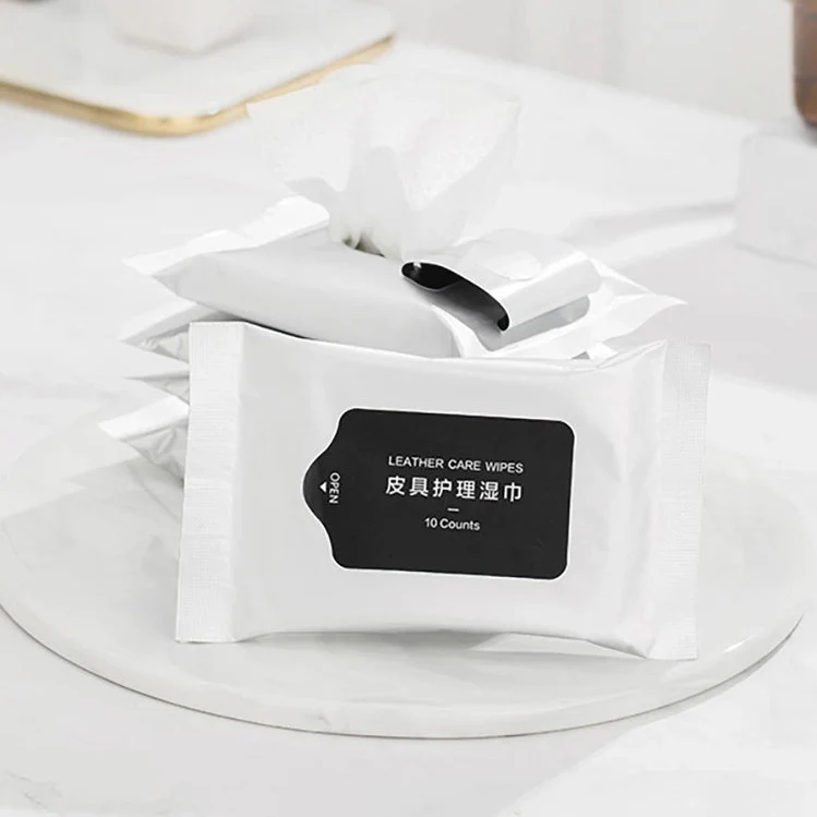 Lifease Leather Care Wipes - 10 Counts - Image 2