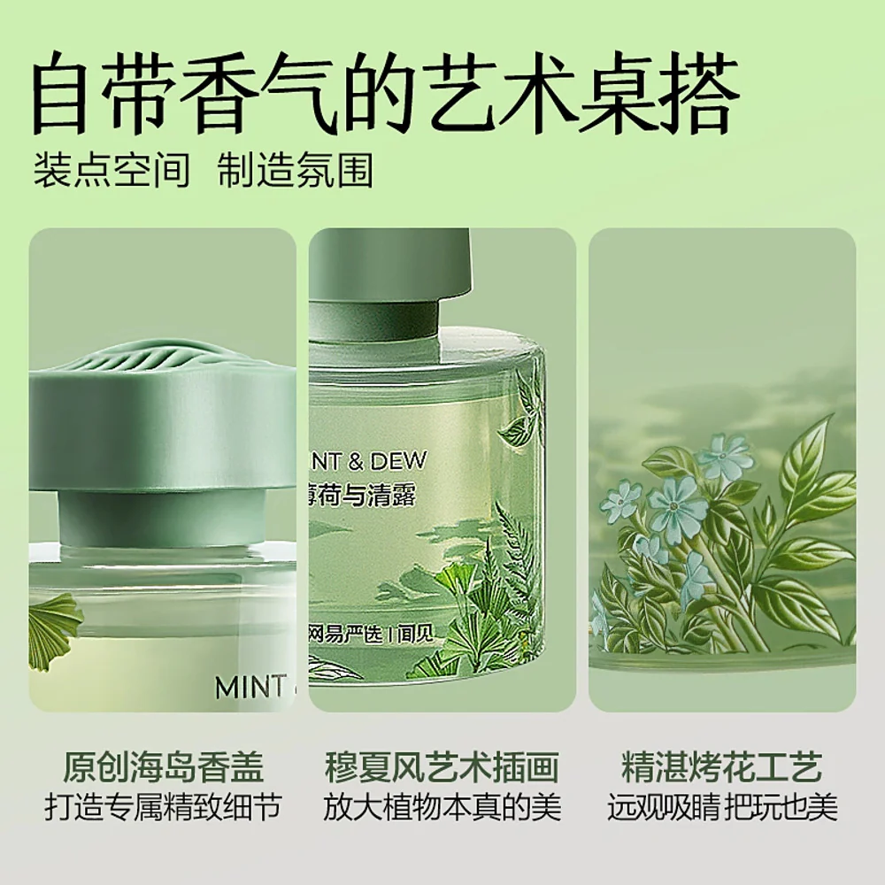 Lifease Room Deodorizing Fragrance - Mint & Dew 120ml - Image 3