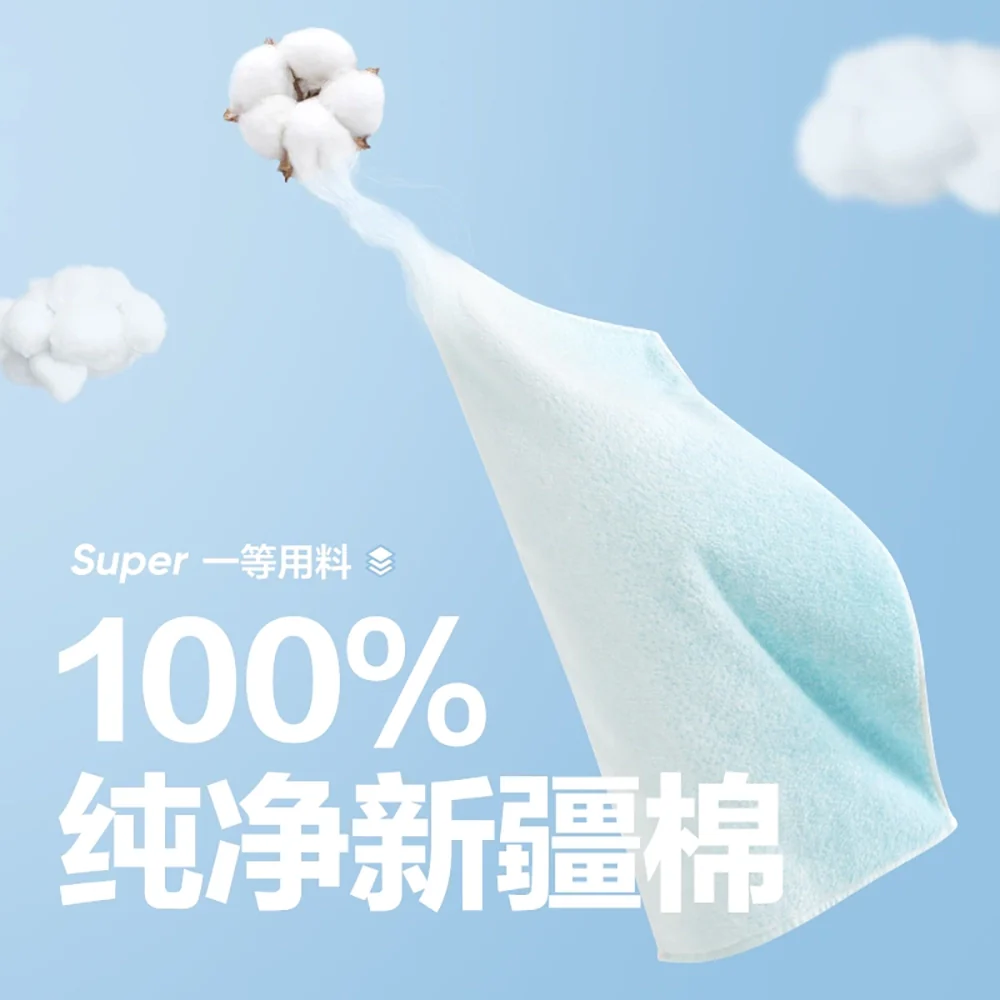 Lifease Xinjiang Cotton Double-Sided Gradient Towel - Blue - Image 5