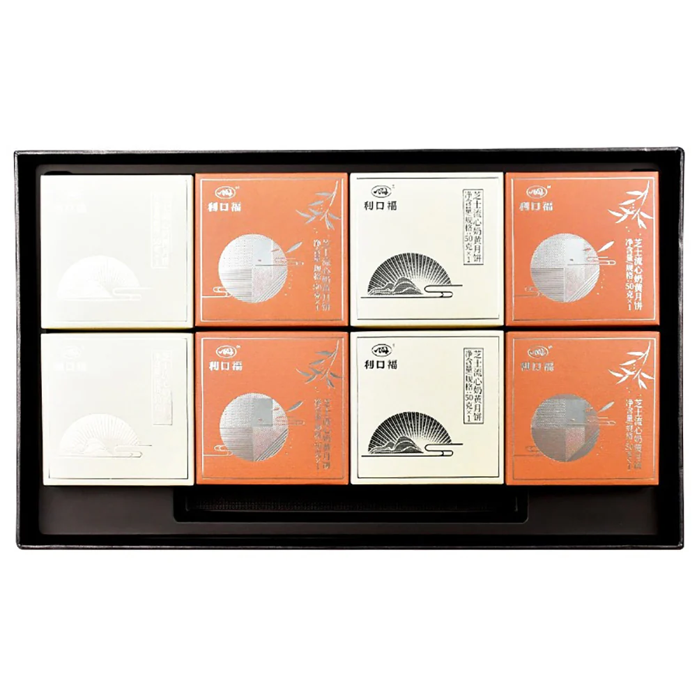 Likoufu Guangzhou Restaurant Cheese Lava Custard Cantonese Mooncakes 8pcs 400g - Image 5