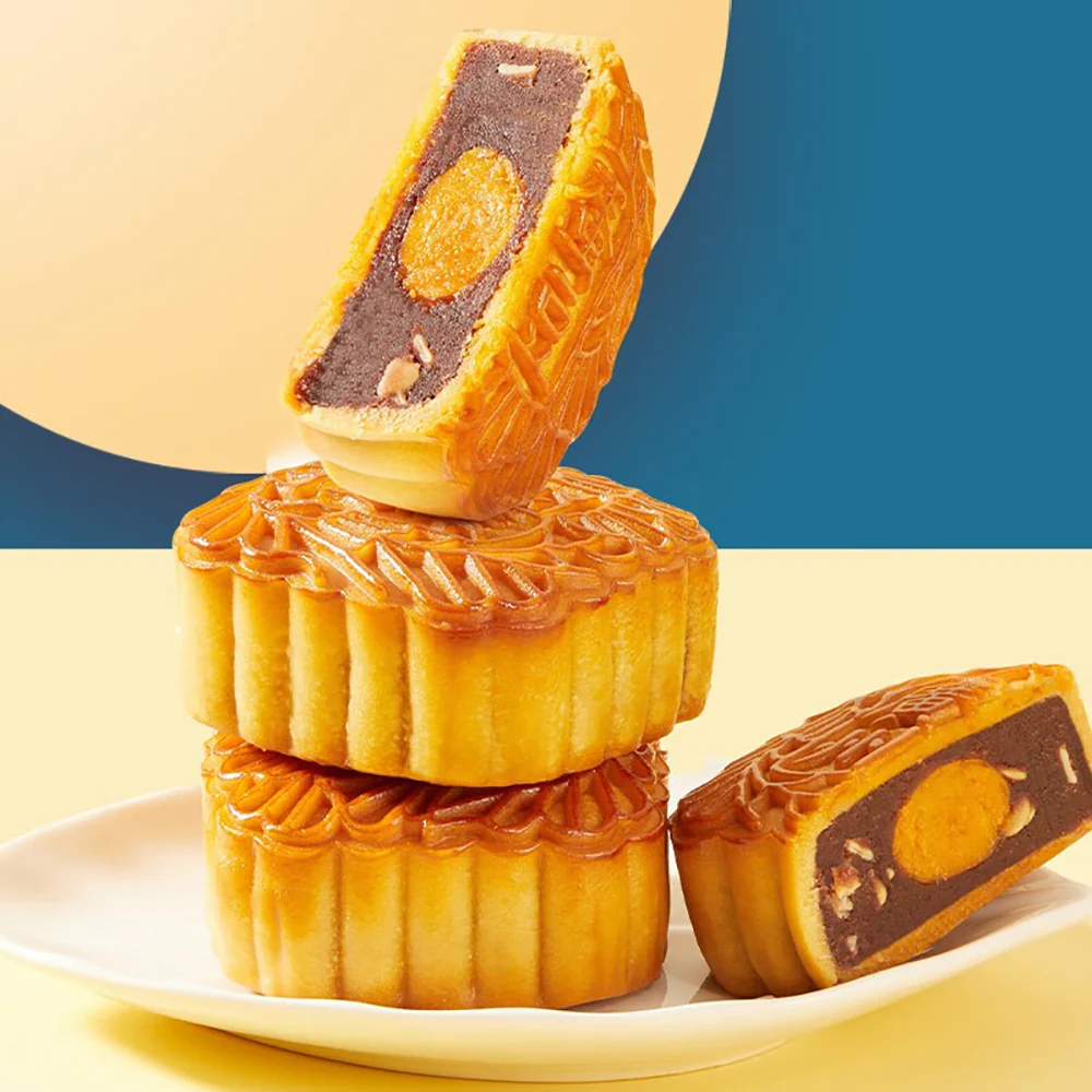 Likoufu Guangzhou Restaurant Fortune Moon Cantonese Mooncakes 8pcs 922.5g - Image 4