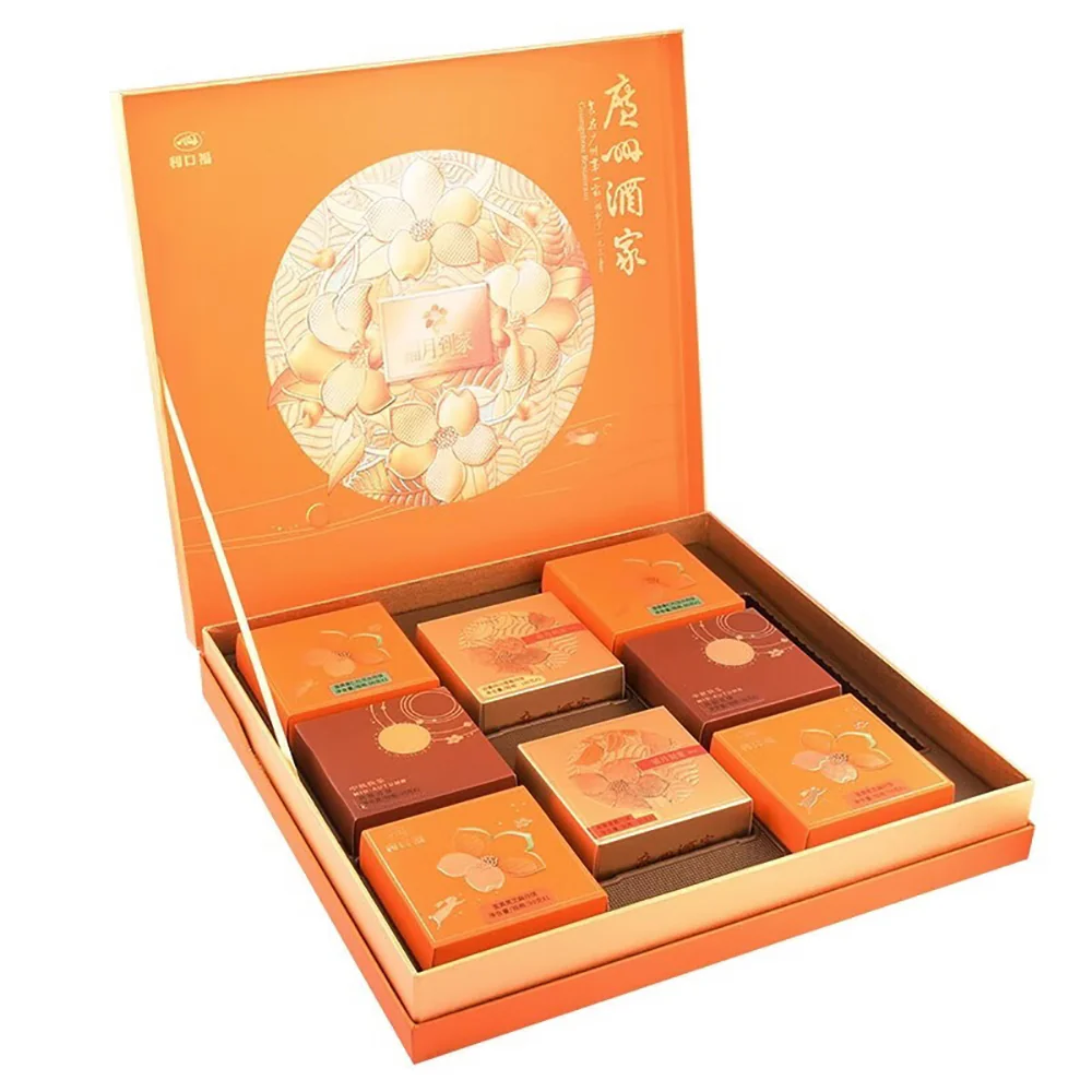 Likoufu Guangzhou Restaurant Fortune Moon Cantonese Mooncakes 8pcs 922.5g - Image 5