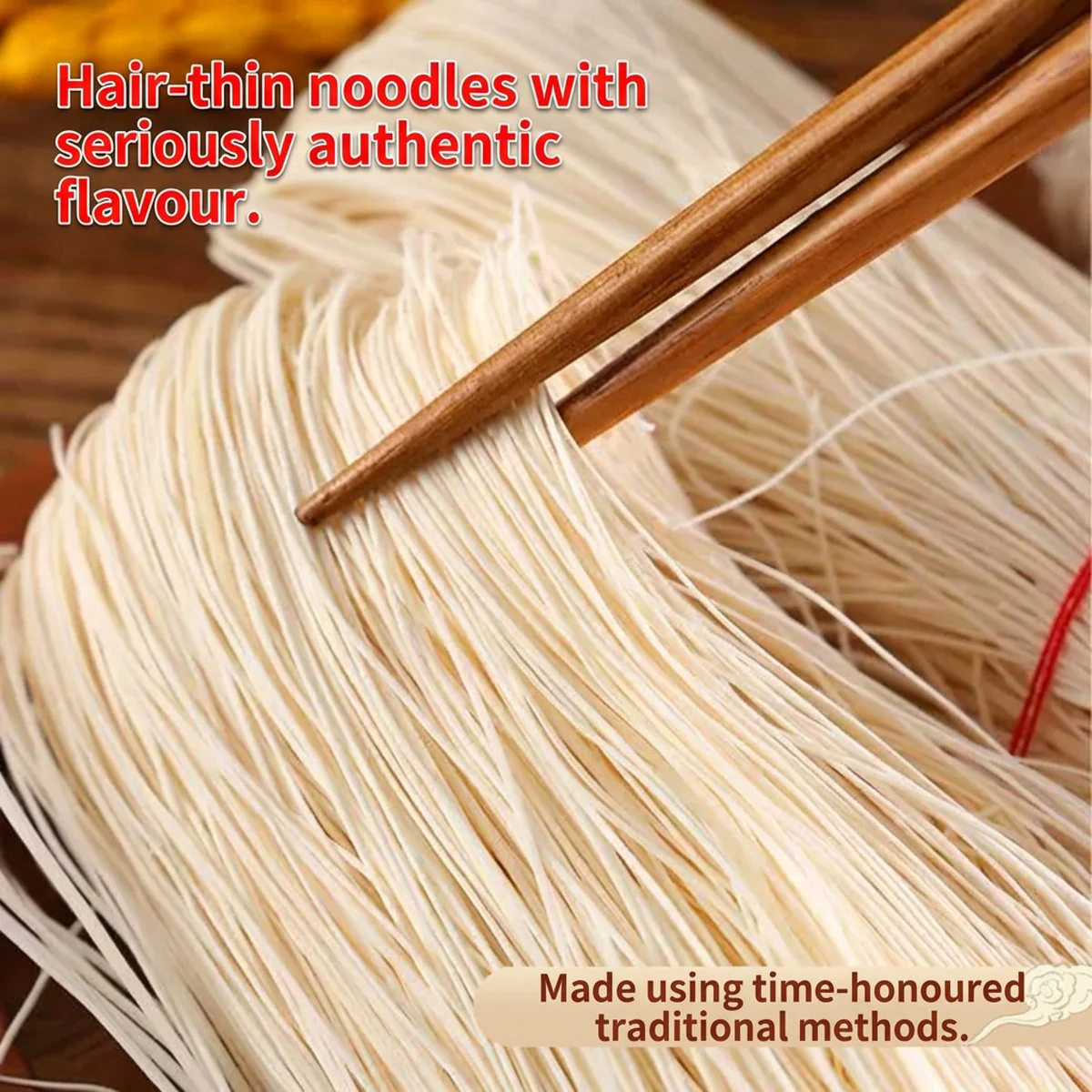 Lin A Rong Unsalted Thin Wheat Noodles 40g × 3 – Baby-Friendly Somen-Style Noodles - Image 3