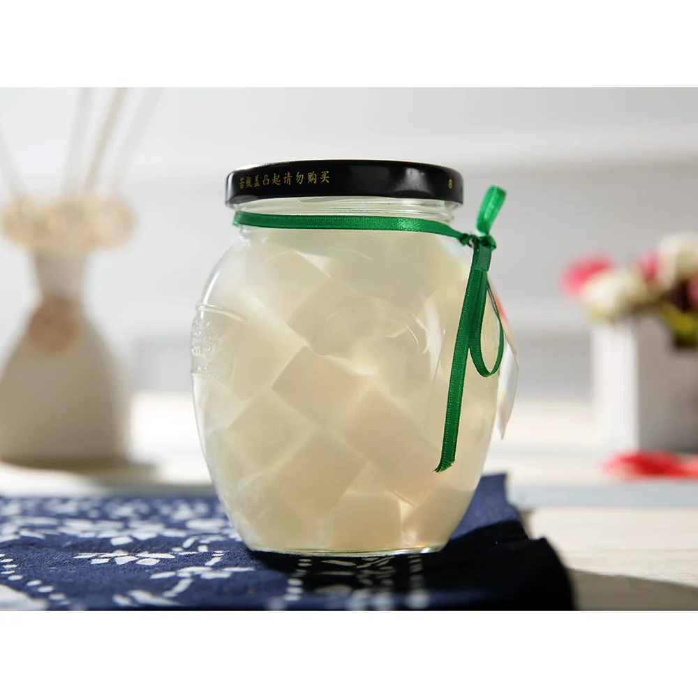 Lin Jia Puzi Crystal Nata de Coco in Syrup – 350g Jar - Image 3