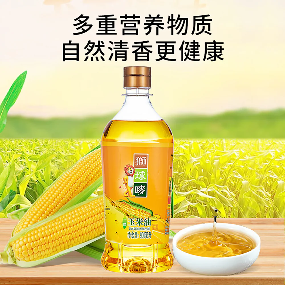 Lion & Globe Corn Oil - 900ml - Image 4