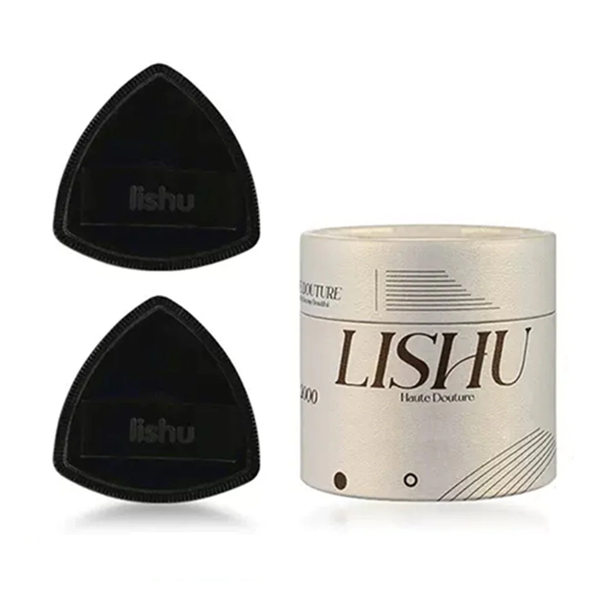 Lishu Black Phoenix Makeup Puff - Wet and Dry Use