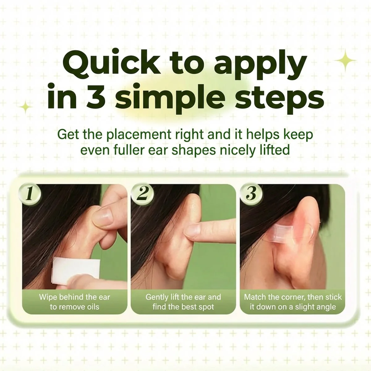 Lishu Elf Ear Lifting Tape - 6 Pairs - Image 3
