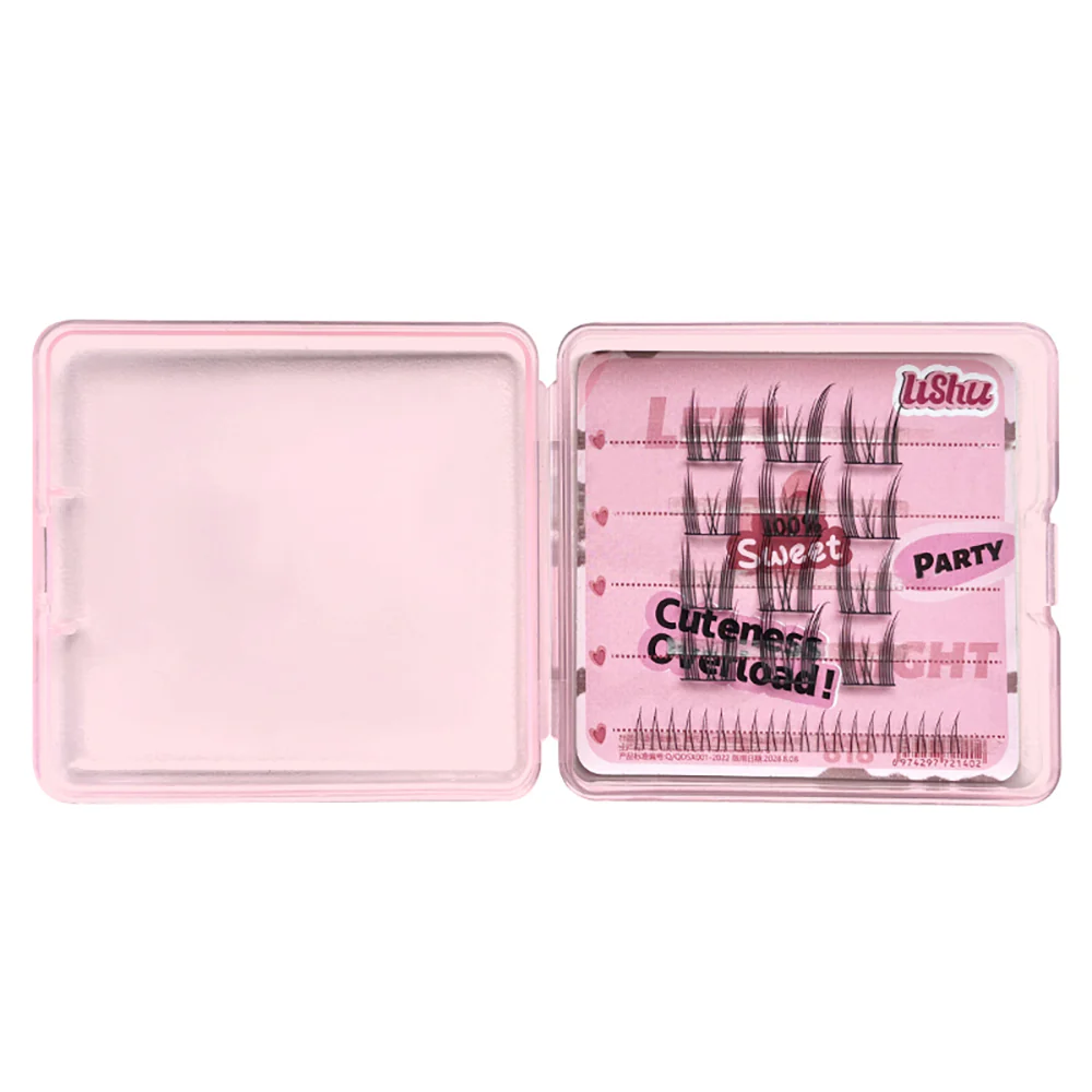 LiShu Pure Desire Cat Ear Manga Style Short False Eyelashes