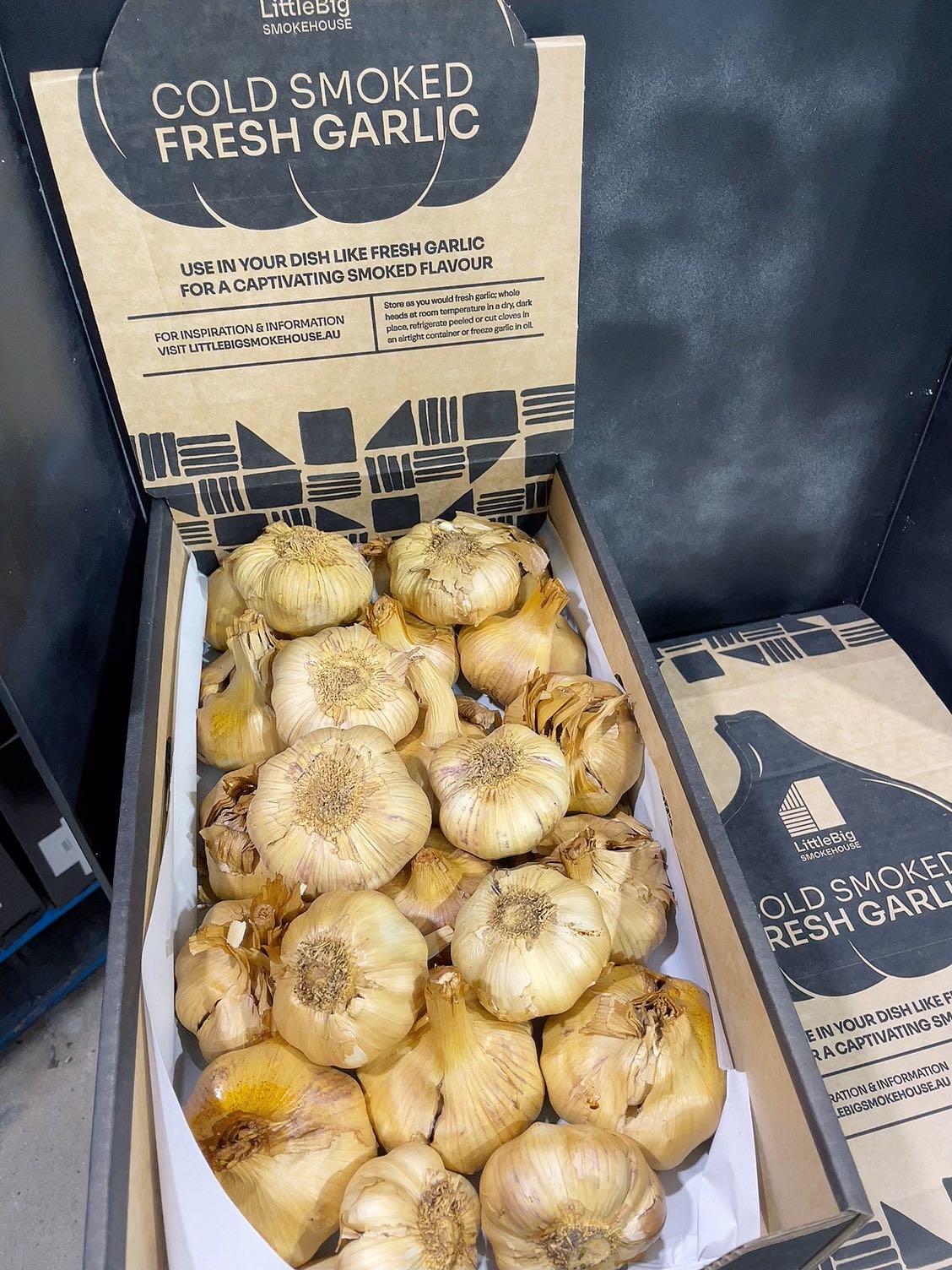 LittleBig Smokehouse Cold Smoked Fresh Garlic - 250g - Image 2
