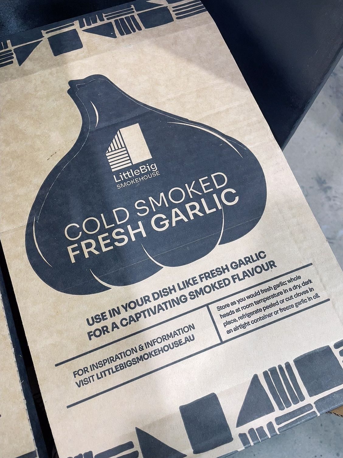 LittleBig Smokehouse Cold Smoked Fresh Garlic - 250g - Image 4
