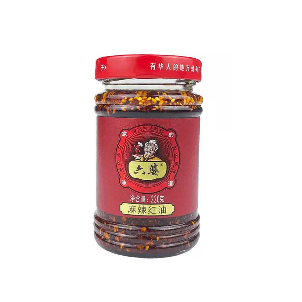 Liu Po Spicy Red Oil - 220g
