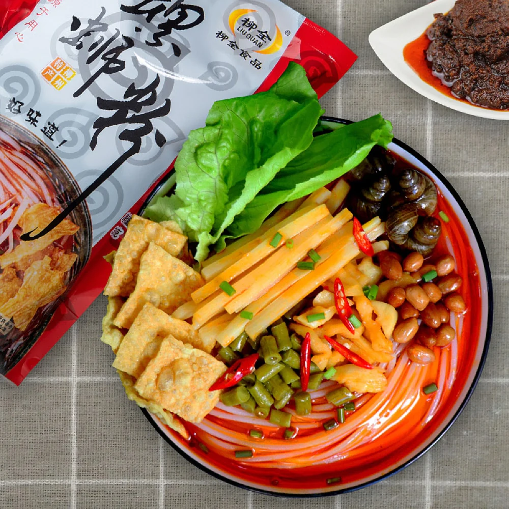 Liu Quan Authentic Liuzhou River Snail Rice Noodles - 300g - Image 2