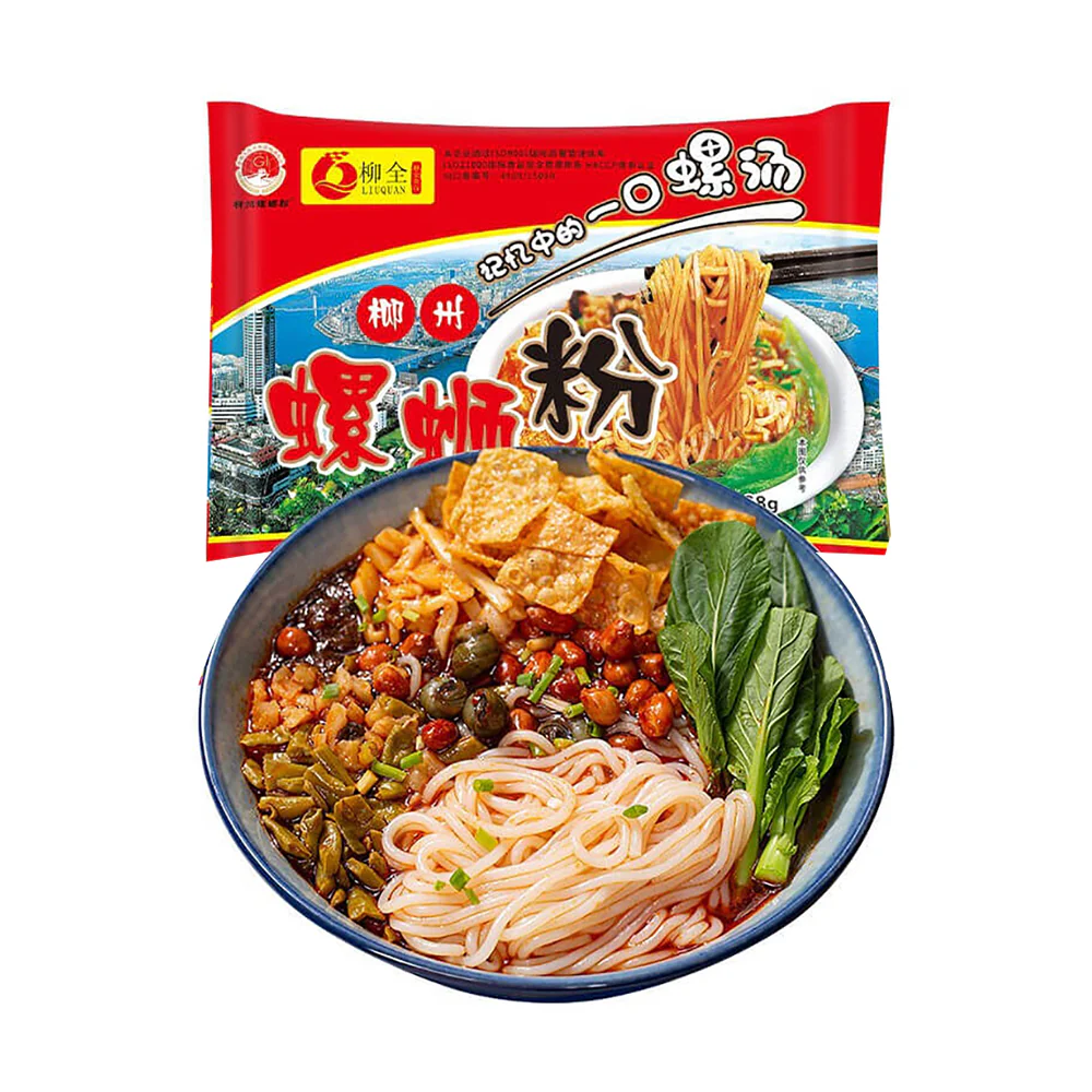 Liu Quan Liuzhou River Snail Rice Noodles - 268g