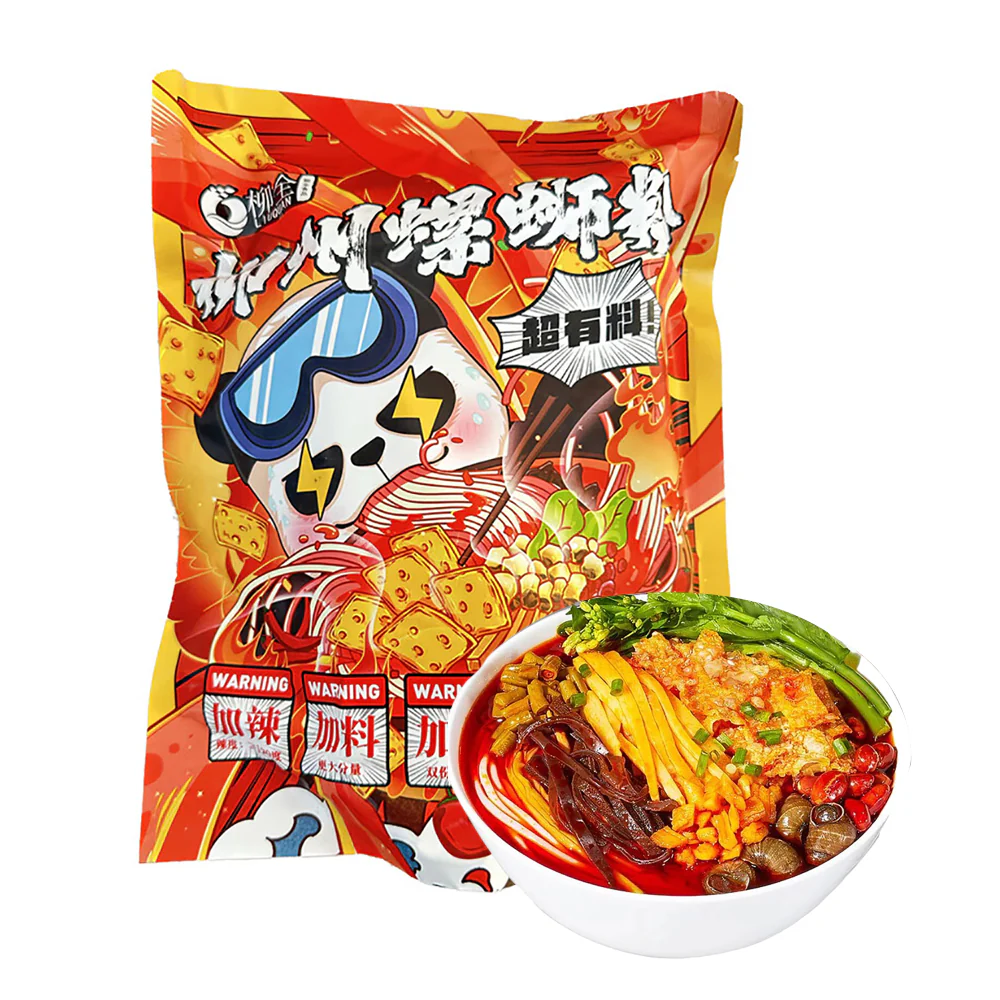 Liu Quan Liuzhou Spicy and Extra Stinky Snail Noodles - 400g