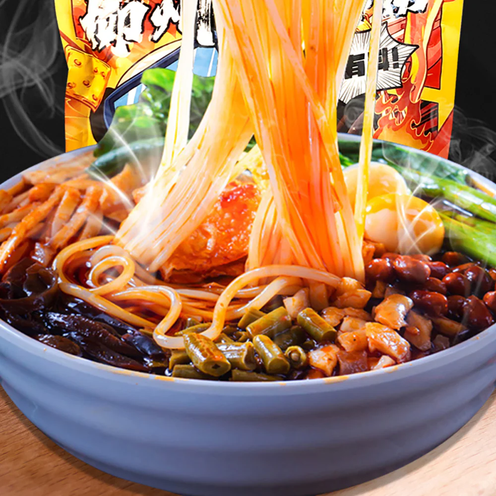 Liu Quan Liuzhou Spicy and Extra Stinky Snail Noodles - 400g - Image 2