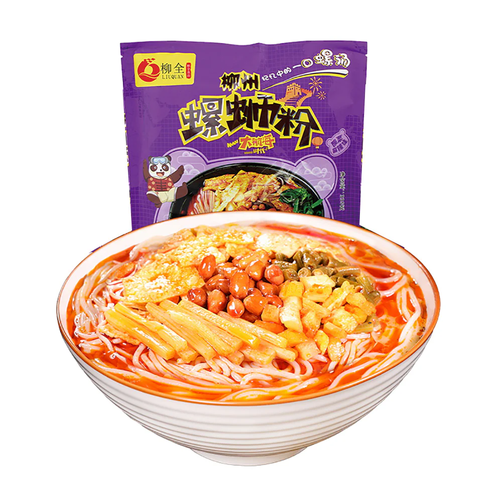 Liu Quan Spicy Sauerkraut Snail Noodles - 335g