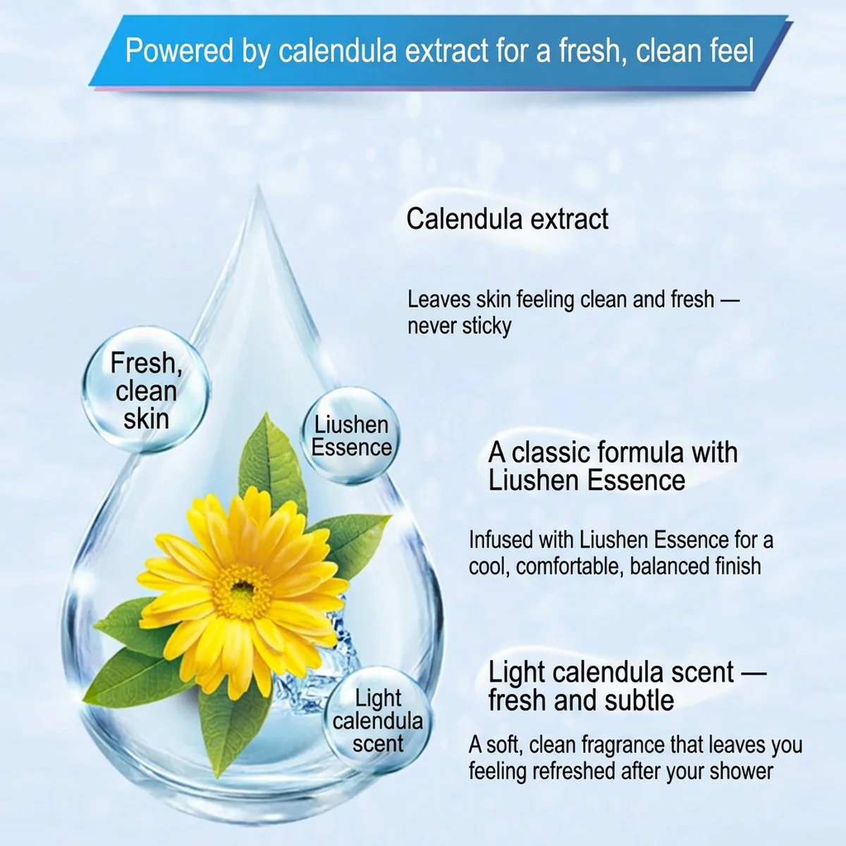 Liushen Antibacterial Soap Calendula - 108g - Image 2