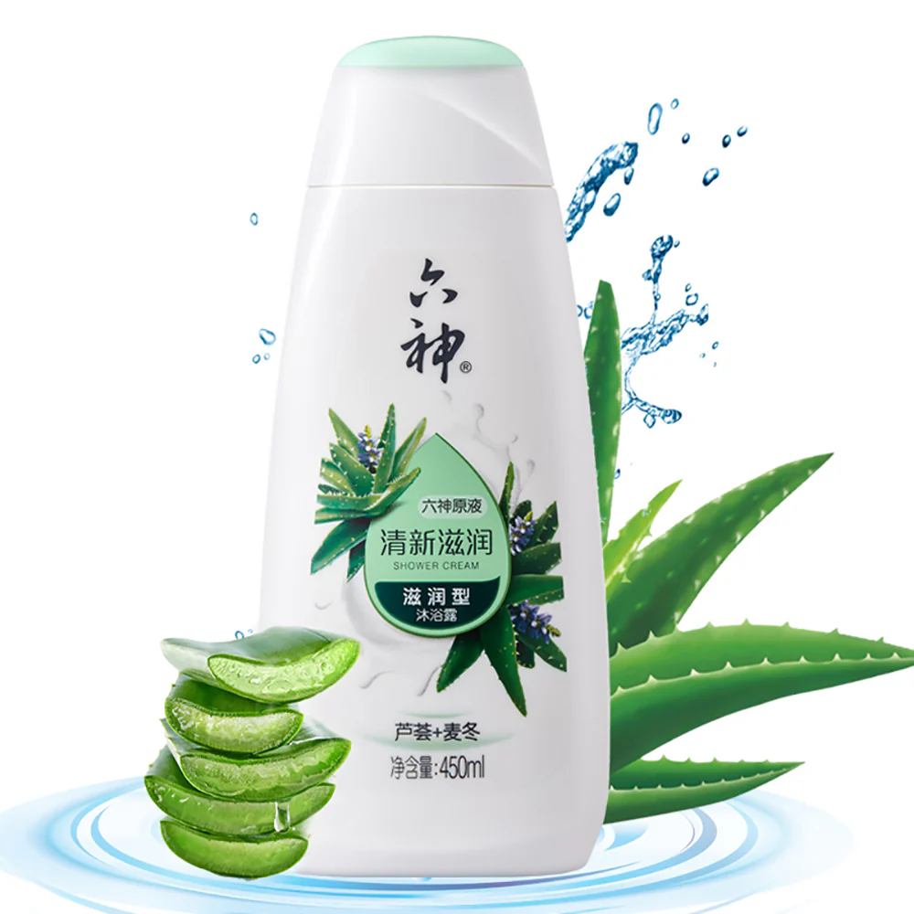 Liushen Refreshing Moisturizing Shower Gel 450ml - Image 2