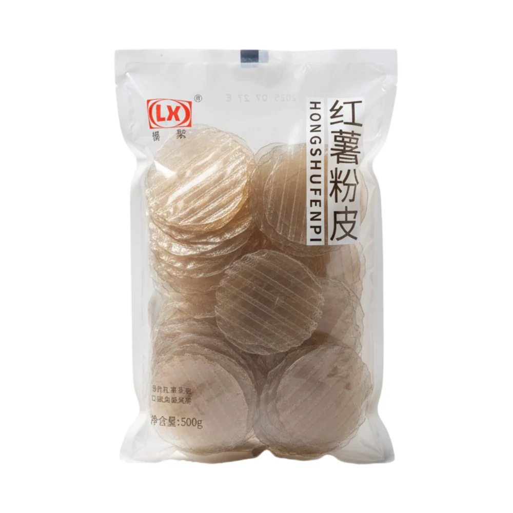 Liuxu Sweet Potato Starch Noodle Sheets 500g - Limited Import