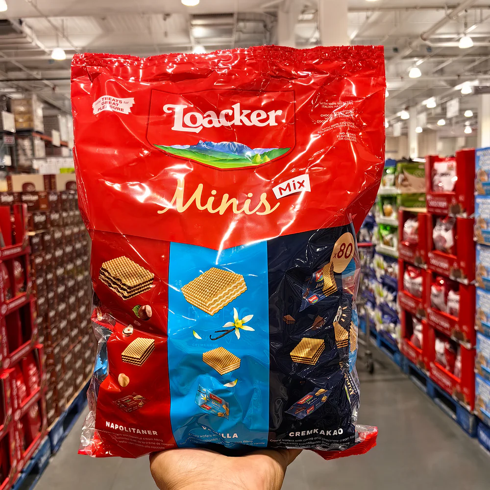 Loacker Minis Mix Assorted Wafer Cookies 800g – Limited Import - Image 2