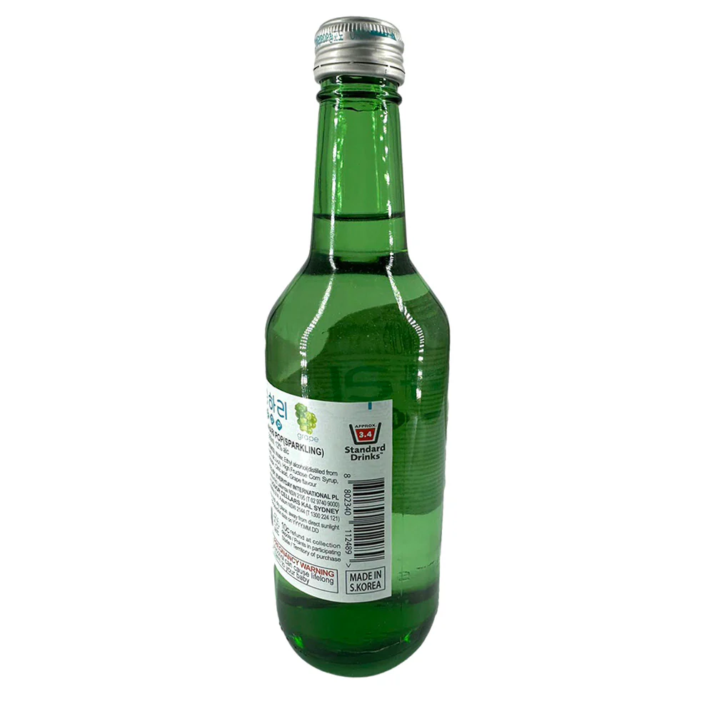 Lotte Chum Churum Soju Sparkling Green Grape Flavor 12% - 360ml - Image 2