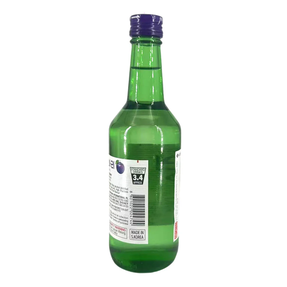 Lotte Chum Churum Soonhari Plum Soju 12% ABV 360ml - Image 2