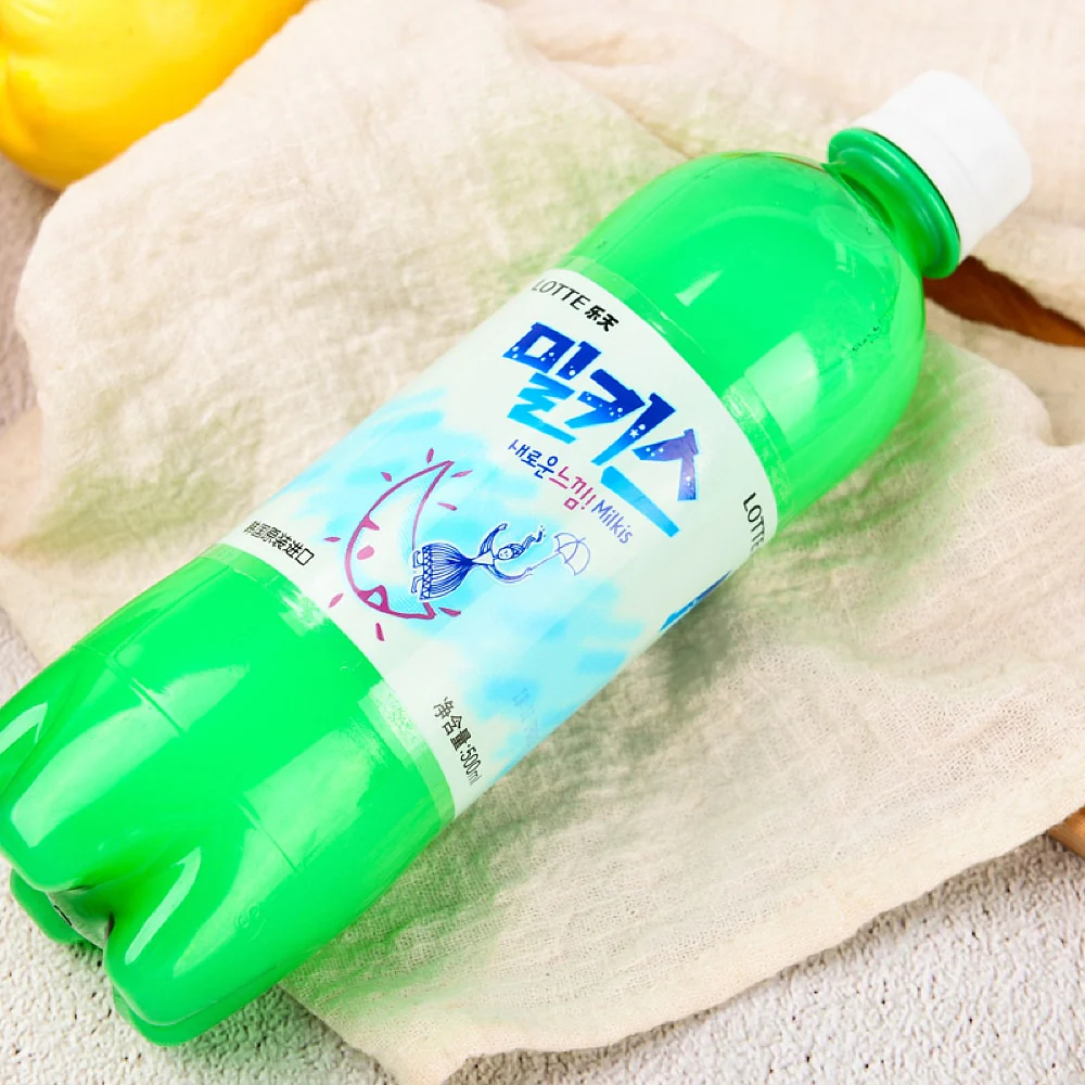Lotte Milkis Carbonated Yogurt Drink - 1.5L - Image 3
