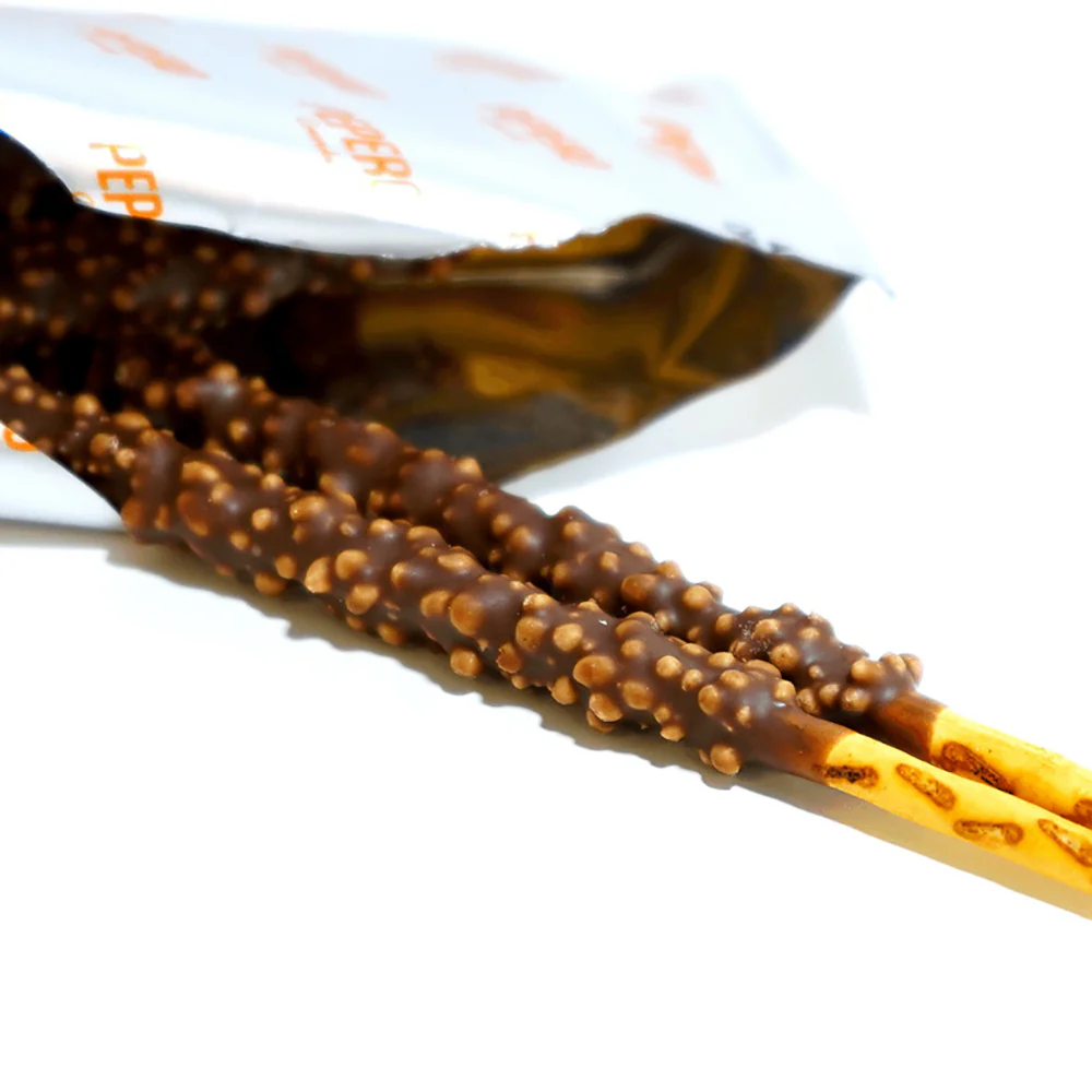 Lotte Pepero Crunchy Chocolate Sticks - 140g - Image 3