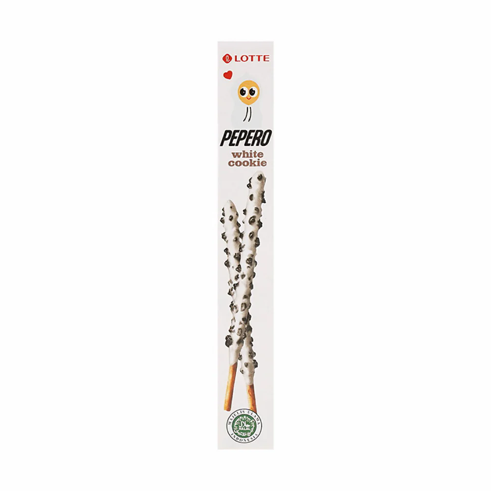 Lotte Pepero White Cookie Sticks - 32g - Image 4