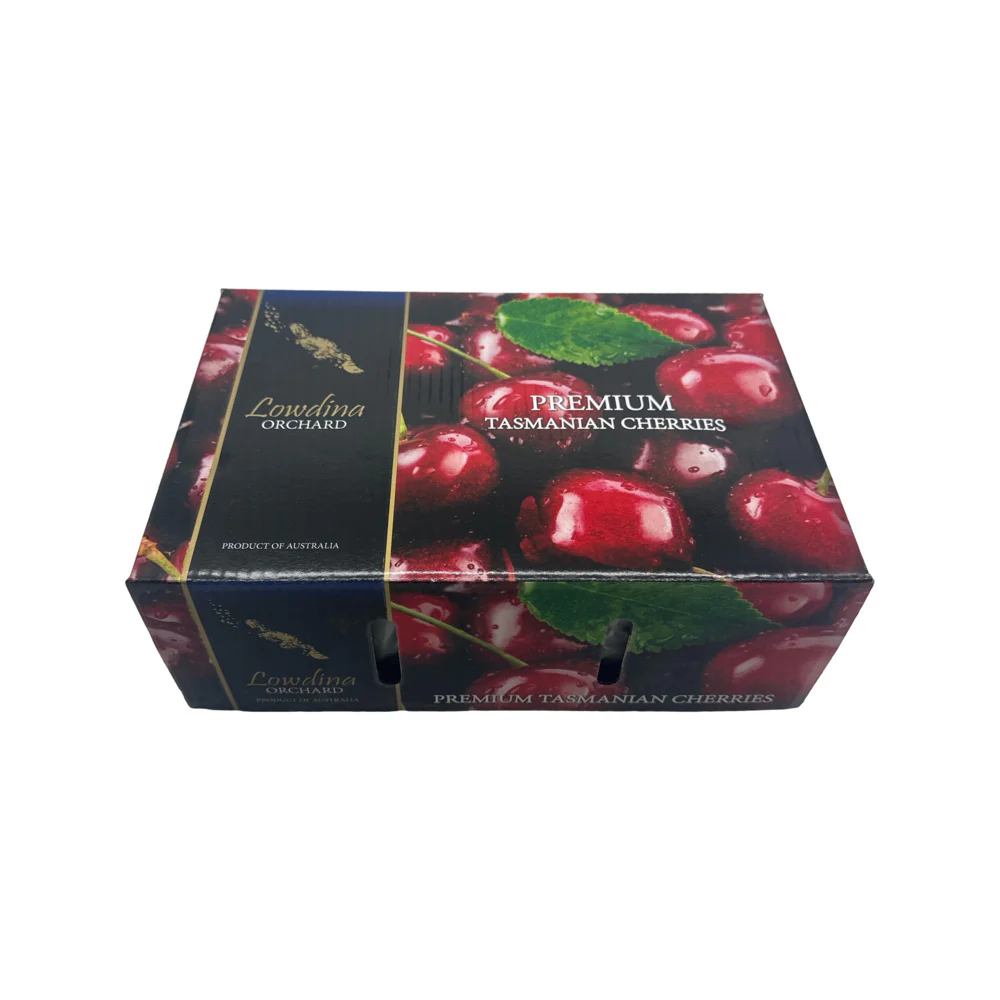 Lowdina Orchard Lapin Cherries Gift Box 32-34mm - 2kg - Image 5