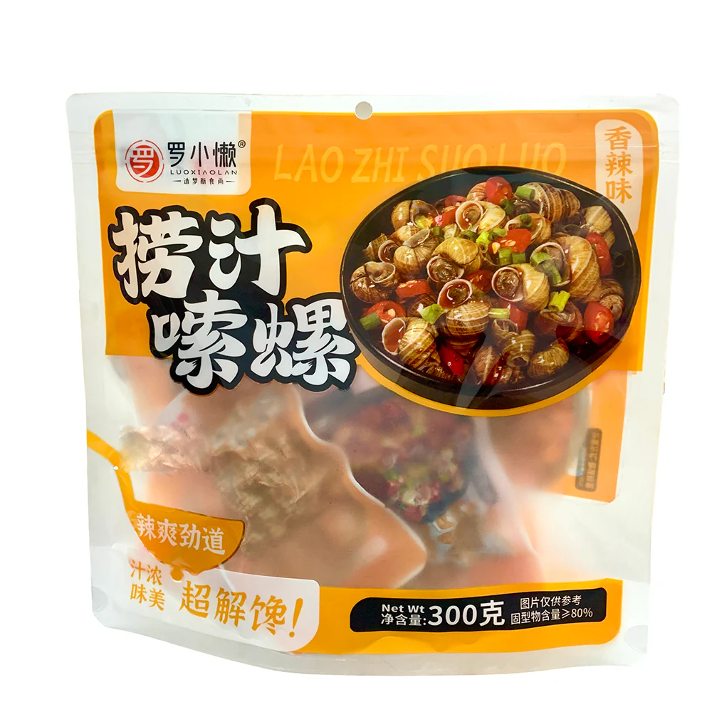Luo Xiao Lan Spicy Flavor Snails in Sauce - 300g