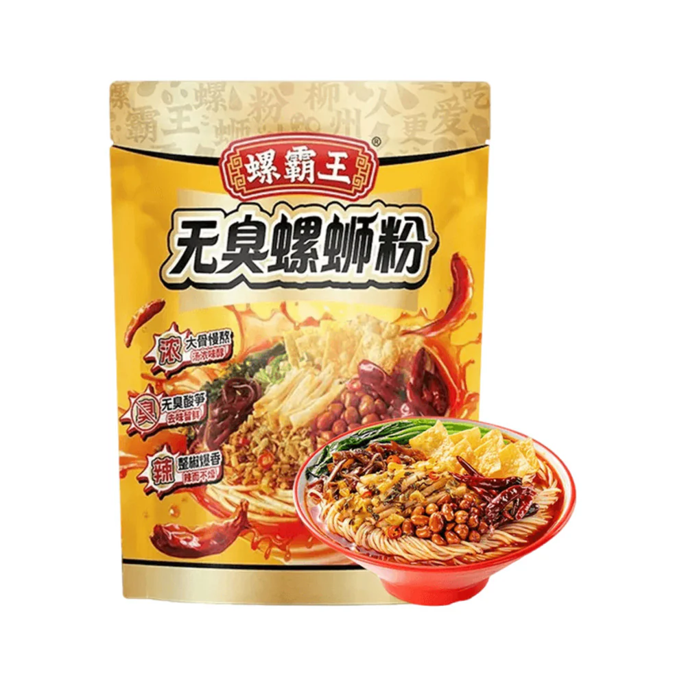Luobawang Non-Stinky Luosifen 350g - River Snail Rice Noodles