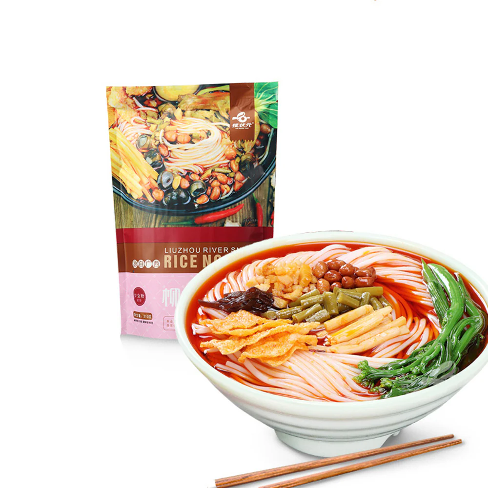 Luozhuangyuan Liuzhou River Snail Rice Noodles Original 310g - Luosifen Instant Vermicelli Soup
