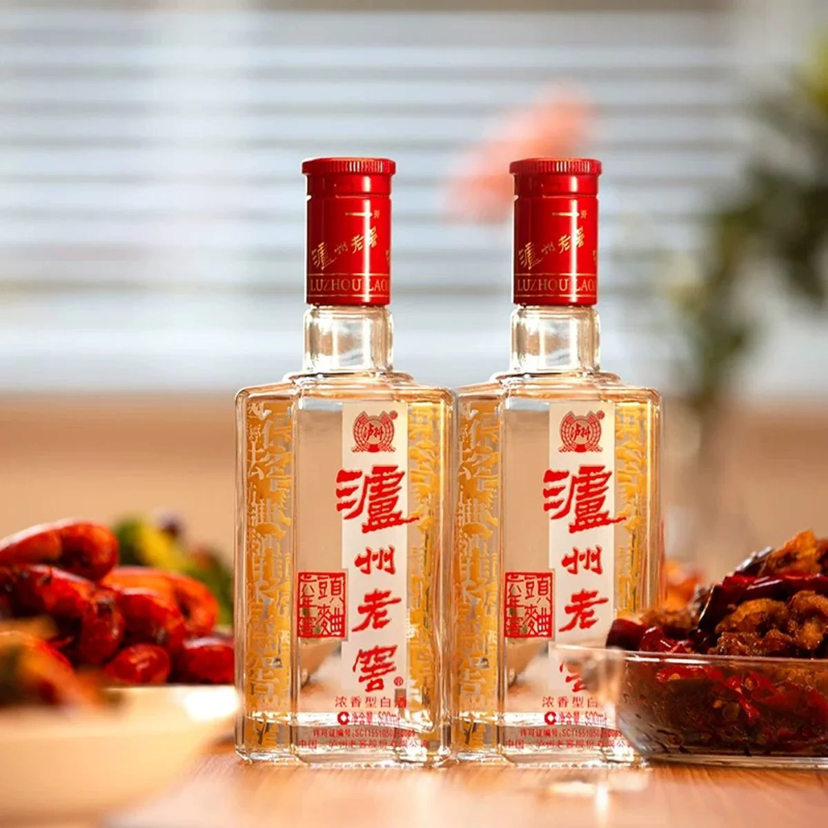 Luzhou Laojiao Touqu (Six-Year Cellar) Strong Aroma Baijiu 52% 500ml - Image 2