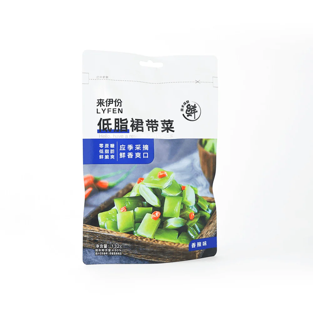 LYFEN Low-Fat Spicy Wakame Seaweed – 132g