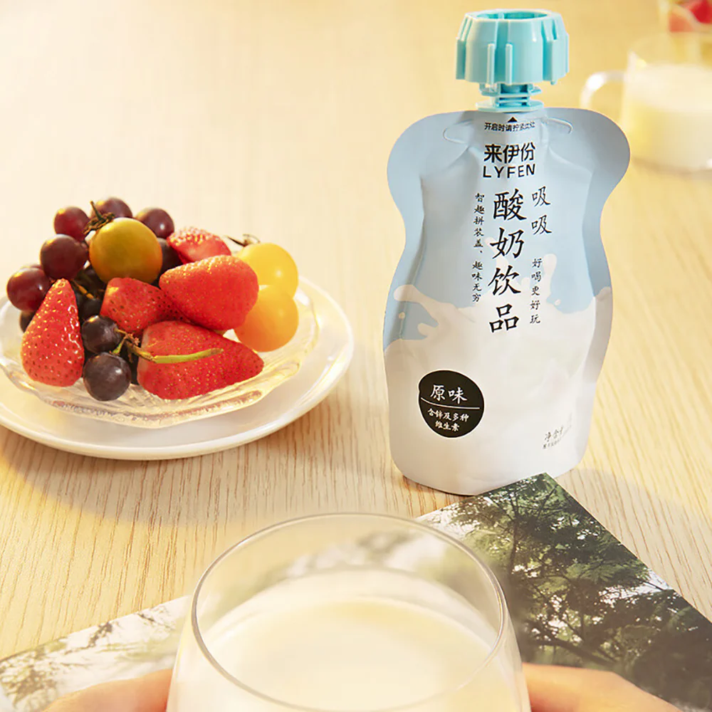 Lyfen Original Flavor Squeezable Yogurt Drink - 100g - Image 4