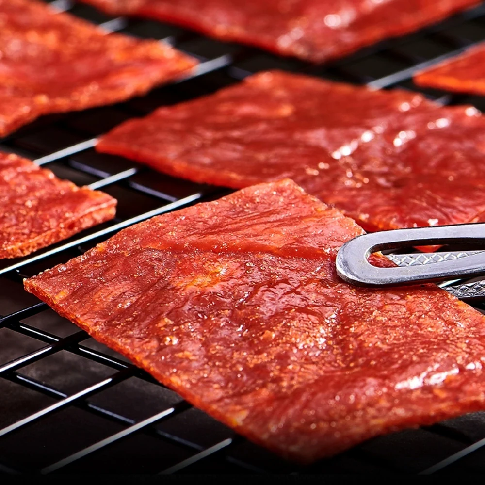 Lyfen Premium Natural Pork Jerky Slices - Original Flavor, 100g - Image 3