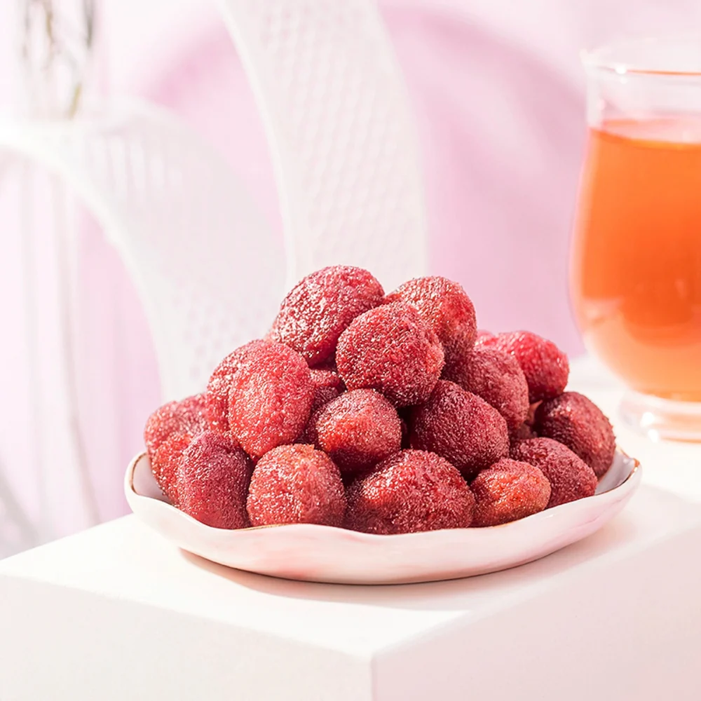 Lyfen Preserved Red Bayberry 70g - Yangmei Fruit Snack - Image 2