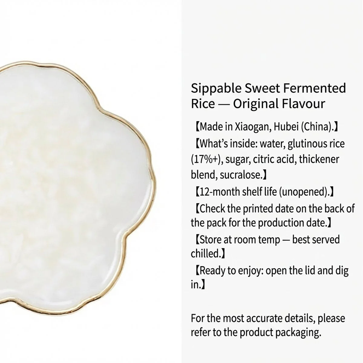 LYFEN Sip & Enjoy Fermented Rice - Original Flavor, 150g - Image 4