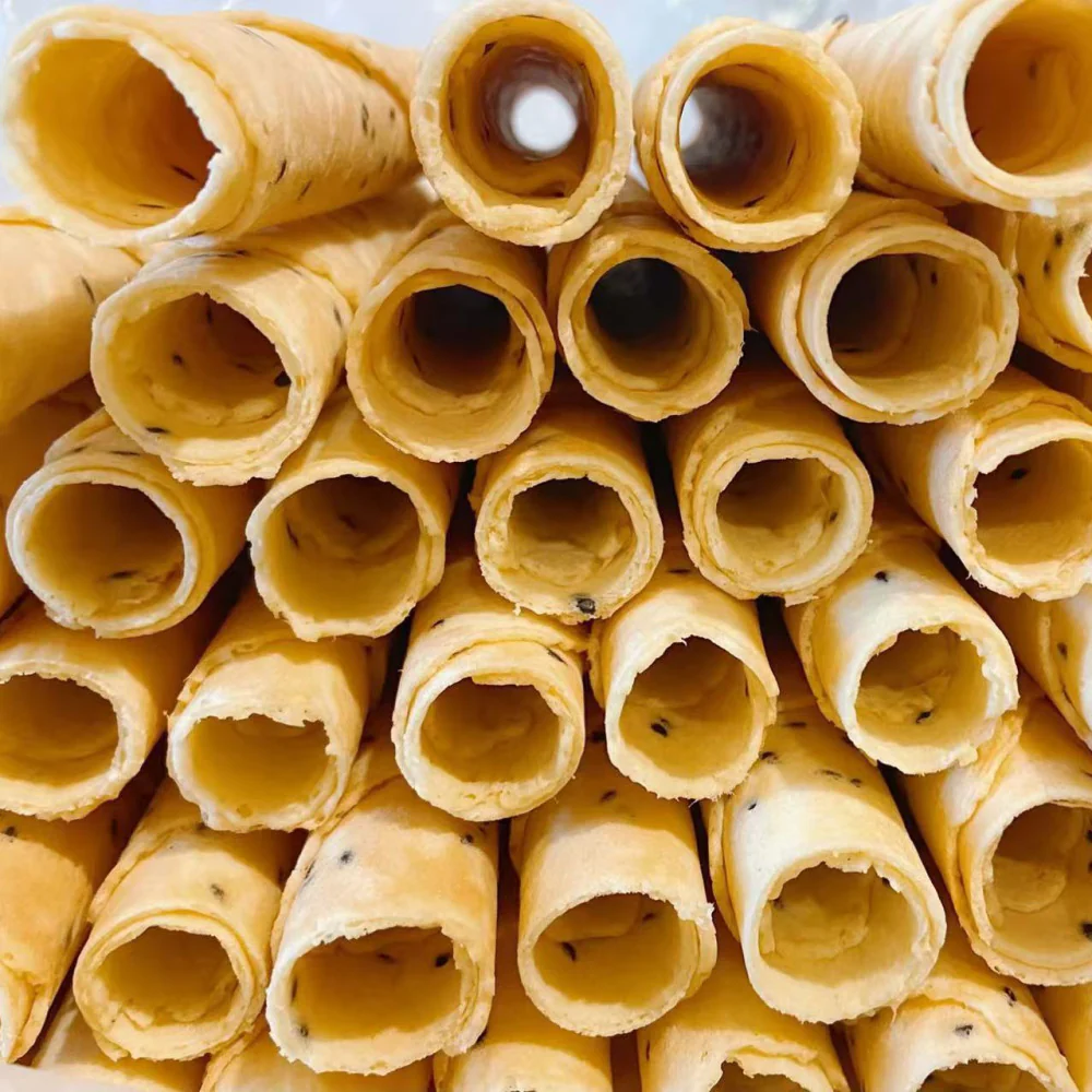Lyu Taiwanese Handmade Egg Rolls – Black Sesame 280g - Image 3